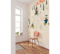 Papier Peint - Mickey Meets the Mountain 300x280cm - Intissé, Multicolors G