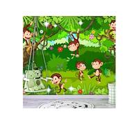 Papier peint Artgeist Papier peint - Monkey Tricks - 100x70 (58128)