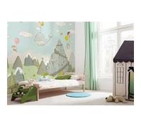 Papier Peint - Mountain Traveler 400x280cm - Intissé, Multicolors G