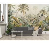 Papier Peint Mural Botanique Vert Jungle Forêt Photo Enfant Affiche Art Mur