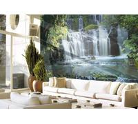 Papier Peint Mural Botanique Vert Jungle Forêt Photo Enfant Affiche Mur