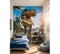 Papier Peint Mural Dinosaure à Poser Facilement Tyrannosaurus Rex