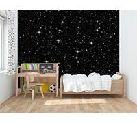 Papier peint mural en vinyle et papier peint de nuit étoilé | Photomural en vinyle décoratif | Papier peint | Plusieurs dimensions | décoration salle à manger, salon, chambre 400x300cm