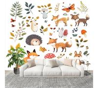Papier Peint Mural Intissé Photo 300x210 cm ThèMe Animalier de Dessin Animé Poster Mural Fresque Murale pour Salon, TV Mur, Intérieure Blanc Anti-poussière Papier Peint Fresque Murale
