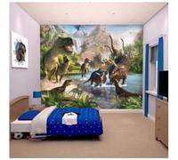 Papier peint mural Pays des dinosaures Walltastic G