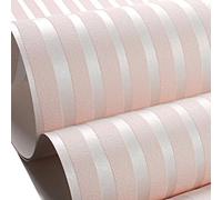 Papier peint mural rayé - Joli papier peint autocollant - Papier peint de bureau imperméable - Pour meubles, chambre à coucher, salon, appartement, hôtel