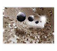 Papier peint murando intissé 250x175 cm Décoration Murale XXL Poster Tableaux Muraux Tapisserie Photo Trompe l'oeil Puzzle Abstrait a-A-0190-a-b