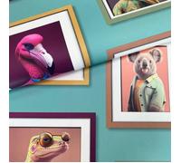 Papier peint - Muriva - Animaux Fantastiques - 10,05 m x 53 cm - Lavable - Décalage de motif