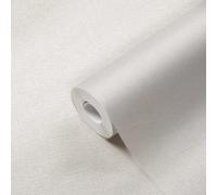 A.S. Création Papier Peints Uni Attractive intissé 10.05 m x 0.53 m Blanc Fabriqué en Allemagne 378314 37831-4