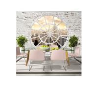 Papier peint New York: A View through the Window-Taille L 300 x H 210 cm Imprimé