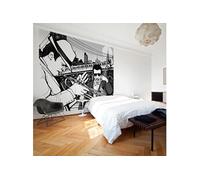 Papier peint New York, musique, jazz...-Taille L 250 x H 193 cm Imprimé