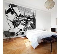 Papier peint New York, musique, jazz...-Taille L 400 x H 309 cm Imprimé G