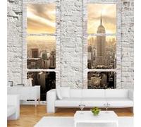 Papier peint New York: view from the window-Taille L 300 x H 210 cm Imprimé G