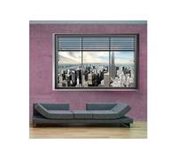 Papier peint New York window II-Taille L 200 x H 140 cm