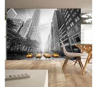 Papier peint New York yellow taxis-Taille L 100 x H 70 cm Imprimé