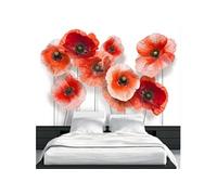 Papier peint Nine poppies-Taille L 300 x H 210 cm Imprimé G