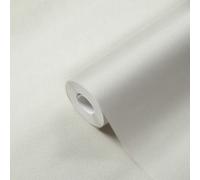 Papier Peint Non Tissé Avec Un Fin Motif Texturé - Gris Clair, Blanc