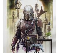Papier peint non tissé Komar 280 x 200 cm Star Wars The Mandalorian Big Impaler
