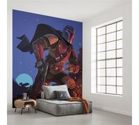 Papier peint non tissé Komar 280 x 250 cm Star Wars The Mandalorian Big Ambush