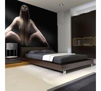 Papier peint nu artistique symétrie-Taille L 200 x H 154 cm