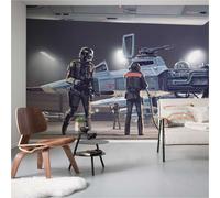 Papier peint numérique sur intissé Komar 250 x 500 cm Star Wars Yavin Hangar