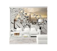 Papier peint NY City behind the Wall-Taille L 300 x H 210 cm Imprimé