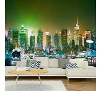 Papier peint Non renseigné Papier peint NY: Enlightened Harbour-Taille L 350 x H 245 cm