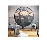 Papier peint NYC Time Zone 2-Taille L 450 x H 270 cm Imprimé