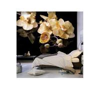 Papier Peint "Orchids in Ecru Color" 309 x 400 cm