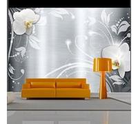 Papier Peint "Orchids on Steel" 245 x 350 cm Imprimé G