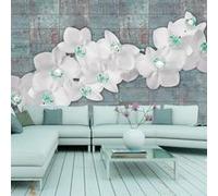 Papier Peint "Orchids with Pearls" 280 x 400 cm Imprimé G