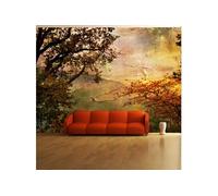 Papier peint Painted autumn-Taille L 300 x H 231 cm Imprimé