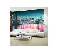 Papier peint Painted New York-Taille L 200 x H 140 cm Imprimé G