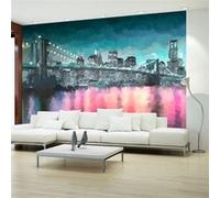 Papier peint Painted New York-Taille L 200 x H 140 cm Imprimé G