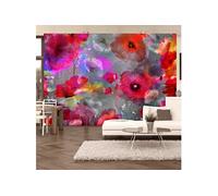 Papier Peint "Painted Poppies" 105 x 150 cm Imprimé G