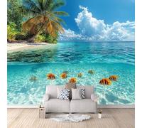 Papier Peint Panoramique 3d Océan Et Ciel Décoration murale Beaux Paysages papier peint non tissé décoration chambre TV mur salon papier peint-400x280cm