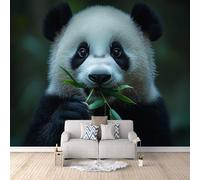 Papier Peint Panoramique 3d Panda Trésor National Décoration murale Panda Géant Mignon papier peint non tissé décoration chambre TV mur salon papier peint-500x280cm