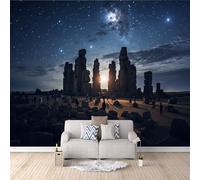 Papier Peint Panoramique 3d Pierre Dressée Décoration murale Restes papier peint non tissé décoration chambre TV mur salon papier peint-400x280cm