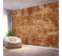 Papier Peint Panoramique 3D Rouille 450x315 cm, Fresque Murale Bronzage Vintage en Intissé HD pour Salon Chambre, Revêtement Mural Décoratif, Pose Facile, Colle non incluse 1295o