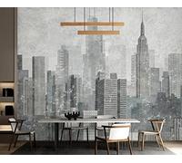Papier Peint Panoramique Architecture Urbaine Paysage Géométrie 310x250cm Papier Peint 3D Intissé Tapisserie Poster Chambre Salon Decoration Murale -MIWEI Wallpaper-ZXY-06710
