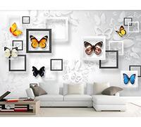 Papier Peint Panoramique Boîte Abstraite Papier Peint 3D Tapisserie Murale Décoration Chambre Salon -songqians-19943-400cmx280cm