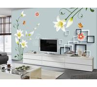 Papier Peint Panoramique Boîte De Fleurs Papier Peint 3D Tapisserie Murale Décoration Chambre Salon -songqians-24462-430cmx300cm