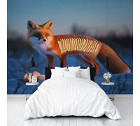 Papier Peint Panoramique Capsule Spatiale Galactique Bleu Toison Mur 150x105cm(L x H) Moderne Papier Peint Intissé pour Chambre Salon Bureau Personnalisé Décoration Murale Galaxie Futuriste