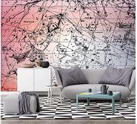 Papier Peint Panoramique Constellations Géométriques Papier Peint 3D Tapisserie Murale Décoration Chambre Salon -songqians-21674-200cmx140cm