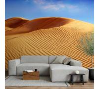 Papier Peint Panoramique Désert 200x140 cm Papier Peint Intissé 3D Paysage Naturel Muraux Tapisserie Photo Décoration Murale Poster Mural XXL pour Chambre Salon 1339-ABC
