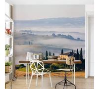 Papier Peint Panoramique Gîte de Campagne 300x210 cm Papier Peint Intissé 3D Style Campagnard Muraux Tapisserie Photo Décoration Murale Poster Mural XXL pour Chambre Salon 1413-ABP