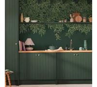 Papier peint panoramique intissé Willow bough deep vert L.4000 x l.250cm William Morris