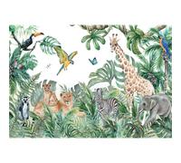 Papier peint panoramique jungle préencollé grand safari H 250 x L 360 cm