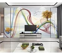 Papier Peint Panoramique Montagne De Marbre Abstraite Papier Peint 3D Tapisserie Mural Salon Chambre Décoration Murale -ZX04250-200x140cm