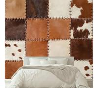 Papier peint Panoramique pour Enfant 150 x 105 cm - Photo Murale Western Américain Industriel Vintage - Revêtement Mural Décoratif - Décoration pour Salon, Chambre, Cuisine, Salle de Bain, Ado